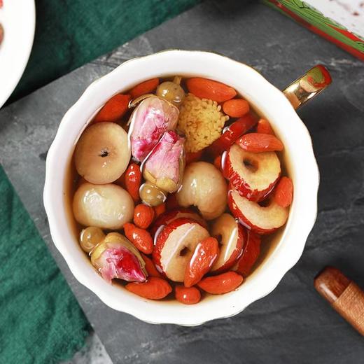 【买2送1】桂圆红枣枸杞茶 玫瑰枸杞组合花草茶 150g 商品图2