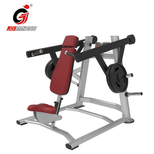 【塑形器械】6907坐式推肩训练器挂片式商用健身房力量运动健身器材工厂批发 商品图2