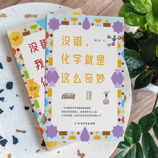 了不起的物理化"三书":没错,物理就是这么奇妙+没错,化学就是这么奇妙+没错,我是化学元素周期表(全3册) 商品图3