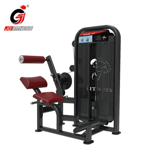 【塑形器械】6619腰部后压训练器商用腰部综合训练器械多种功能健身房力量器材 商品图3