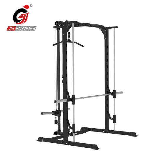 【塑形器械】简易史密斯 家用商用多功能力量综合训练器 高低拉训练 商品图3