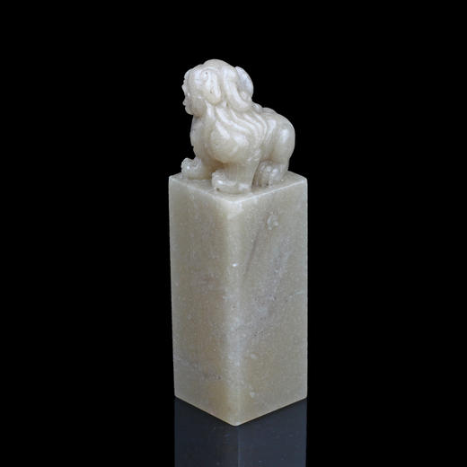 孤品012873:老性丹东石貔貅钮大方章-3.9*3.8*13.7cm 商品图2