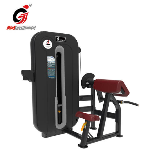 【塑形器械】E6825商用力量健身房室内45度肱二头肌综合训练器二头肌屈伸器材 商品图4