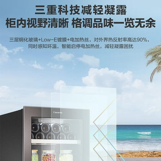 卡萨帝（Casarte）冰吧 DS0112LCS6B1 商品图11