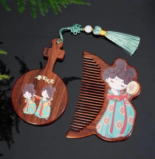 唐宫夜宴°镜梳套装 商品图0