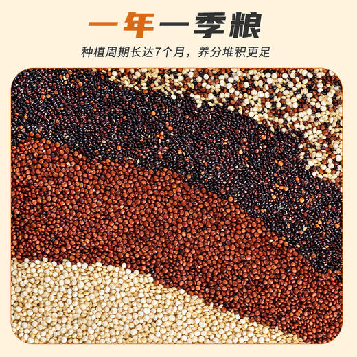 中粮可益康 三色藜麦 原产地进口 颗粒饱满 全营养食物 500g/盒 商品图1