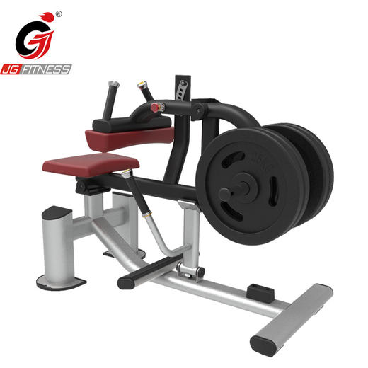 【塑形器械】6909坐式小腿腿部肌肉训练器挂片分动式免维护器械商用健身房厂家 商品图0