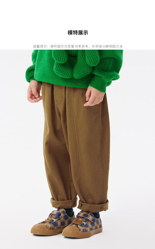 江南布衣童  22年秋款  全棉江南花型柔软板鞋  6M8M10010 商品图1