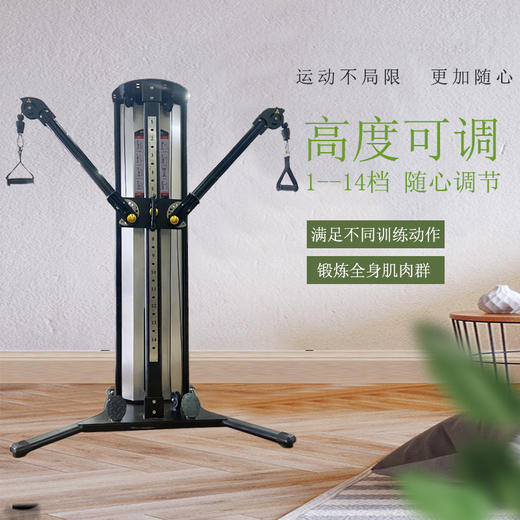 【塑形器械】摆臂绳索训练器 商用家用多功能史密斯飞鸟训练 健身器材源头 商品图1
