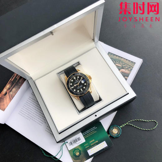 新款ROLEX劳力士游艇名仕型"黄金游艇" 新款表径42mm 男士机械腕表
机芯：搭载进口西铁城 商品图1