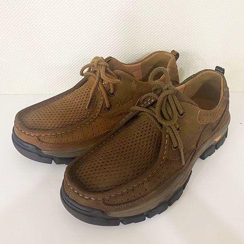 豪行2022年夏季12208911系带户外男鞋打眼透气耐磨底 专柜正品 商品图5