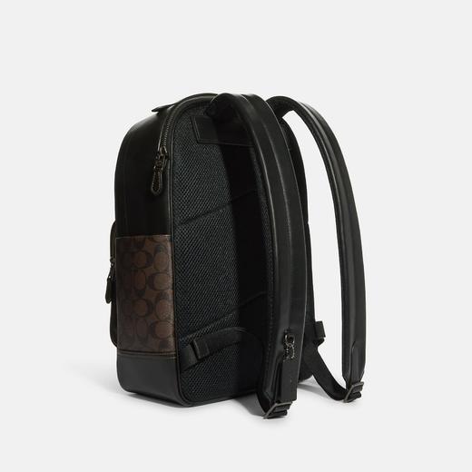 限时额外折￥1899！Coach Graham男士 老花拼色 双肩包 商品图2