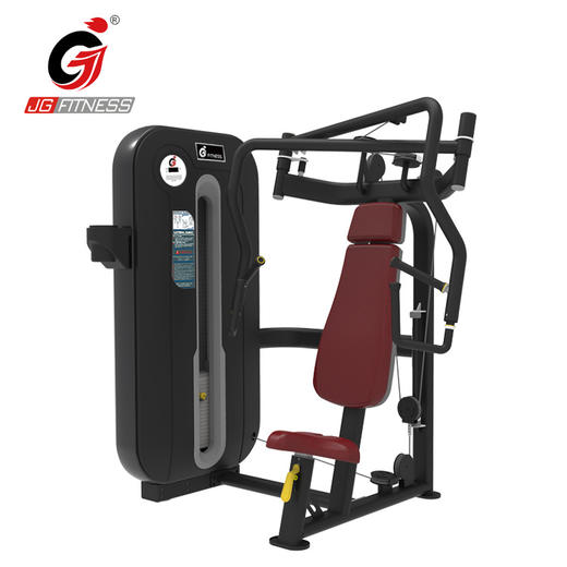 【塑形器械】E6820B坐姿推胸商用健身房室内力量分动式推胸综合训练器械 商品图2