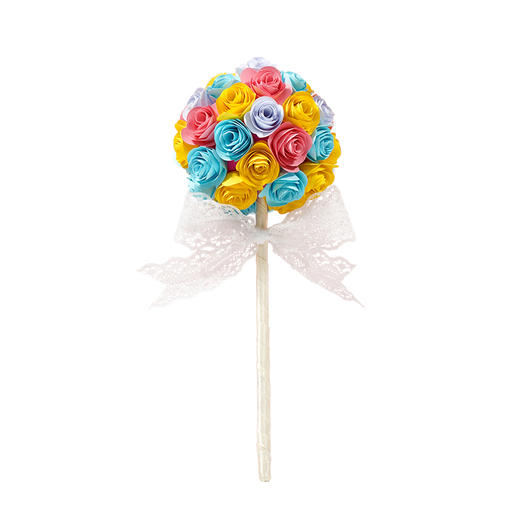 【赠多彩棒棒糖绣花球】Harpape轻泥花束礼盒，可自由DIY花朵的数量和大小，花束DIY让孩子玩出乐趣，培养孩子动手能力 商品图8