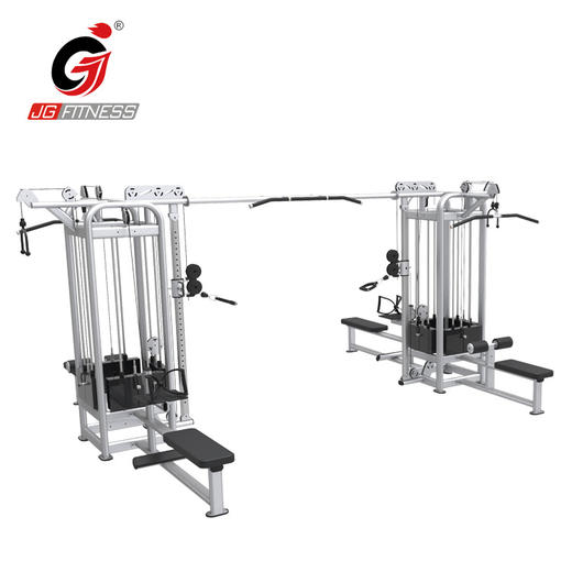 【塑形器械】七人站综合训练器多种功能史密斯飞鸟引体向上高低拉健身房商用 商品图0