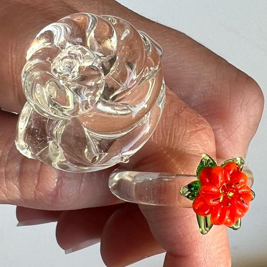 订购8周到｜Ninfa-Camellia-山茶花 戒指［葡萄牙设计师］ 商品图4