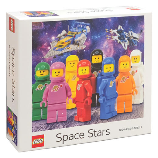 乐高宇宙之星 1000片拼图 英文原版 LEGO (R) Space Stars 1000-Piece Puzzle 拼图 乐高玩具 商品图4