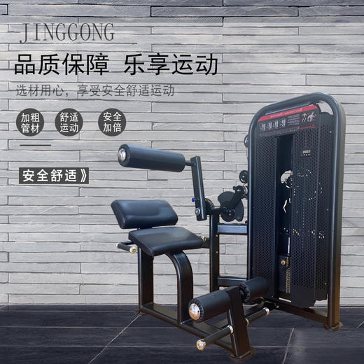 【塑形器械】6666腹肌背肌一体机多种功能商用腹背部肌肉力量器械健身房两用机 商品图3