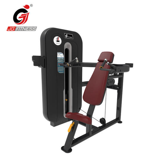 【塑形器械】E6826坐式推肩训练器商用健身房室内力量坐姿推举肩部肌肉训练器 商品图1