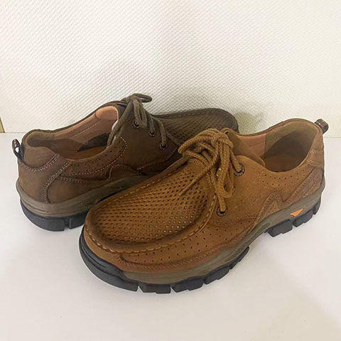 豪行2022年夏季12208911系带户外男鞋打眼透气耐磨底 专柜正品 商品图6