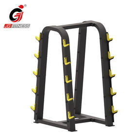 【塑形器械】杠铃杆架商用健身房家用固定杠铃存放架杠铃杆摆放支架力量器械