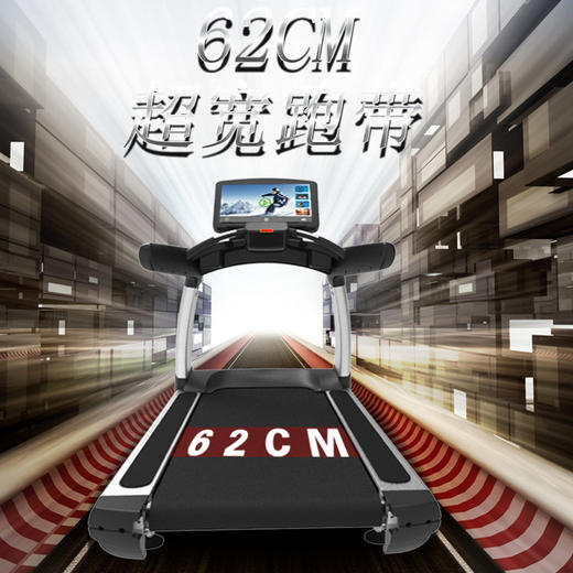 【塑形器械】商用轻商用健身房跑步机静音高清触摸屏多种功能跑步机 商品图2