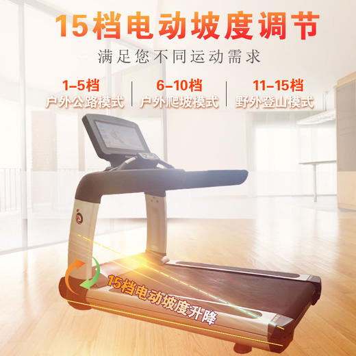 【塑形器械】商用轻商用健身房跑步机静音高清触摸屏多种功能跑步机 商品图1