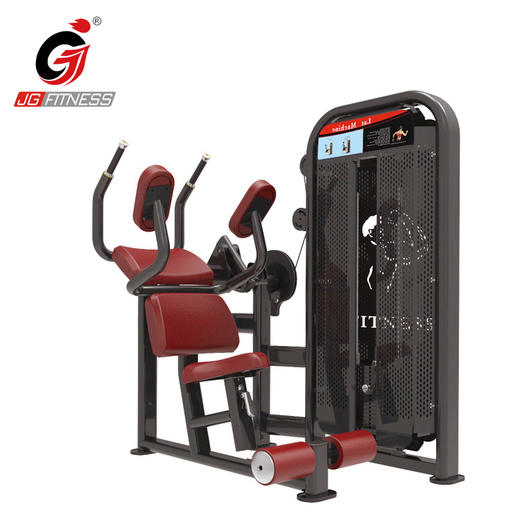 【塑形器械】6622腹部前曲训练器坐式腹部肌肉力量训练器械健身房室内商用器材 商品图1