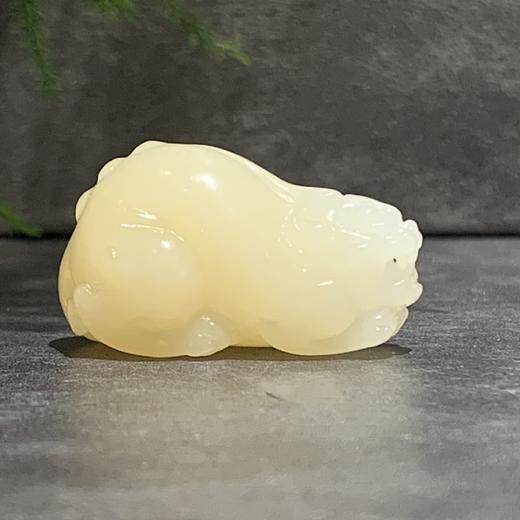 【御珠宫坊】糖羊脂白玉貔貅 商品图4