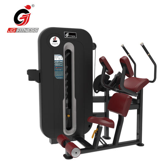 【塑形器械】E6822腹部前屈训练器健身房商用力量器械坐式腹肌训练综合训练器 商品图3