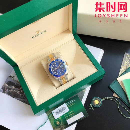 新到货！劳力士升级版间金蓝水鬼 潜水表
搭载进口西铁城 商品图1