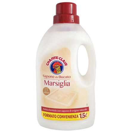 大公鸡 洗衣液马赛皂（皂角）1500ML 意大利 商品图0