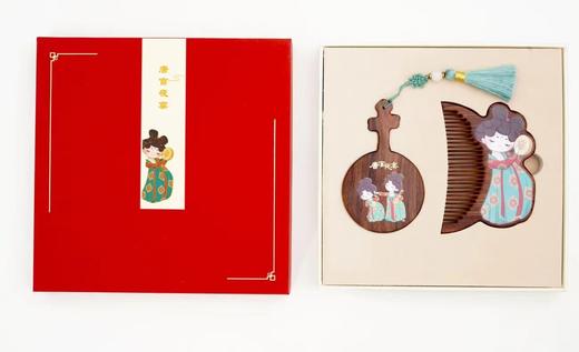 唐宫夜宴°镜梳套装 商品图3