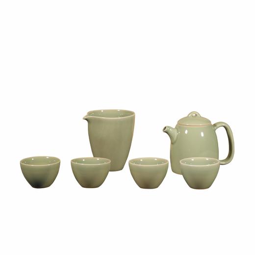 秦权壶茶具 越窑青瓷礼盒 商品图4