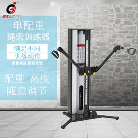 【塑形器械】摆臂绳索训练器 商用家用多功能史密斯飞鸟训练 健身器材源头