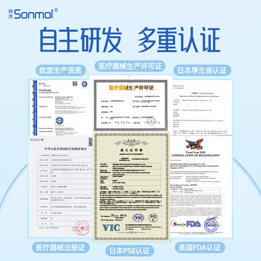 Sonmol朔茂电动喷雾洗鼻器 鼻炎鼻腔冲洗器 儿童大人家用鼻腔清洁 商品图4