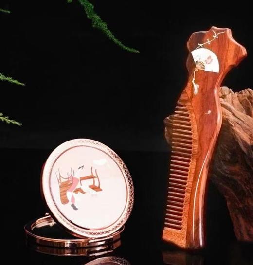 旗袍镜梳套装 商品图2