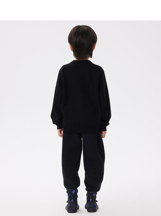 江南布衣童  22年秋款 巴素兰羊毛柔软百搭长袖套头毛衫   1M8310260 商品图6