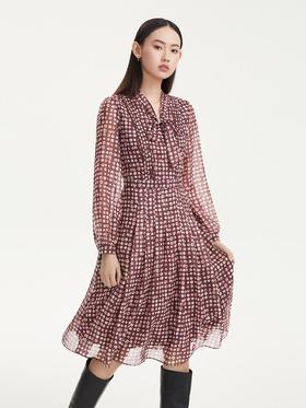 2楼朗姿liaalancy服饰22年新品秋装连衣裙