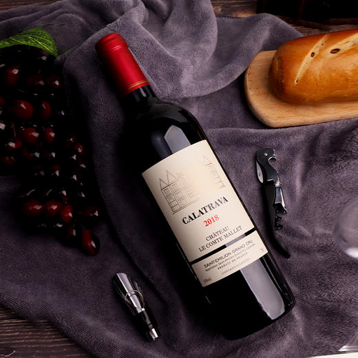 【独家进口 来自特级园】卡拉特圣埃美隆特级干红葡萄酒 750ml/瓶  法国原瓶进口 橡木桶陈酿12个月  香气复杂浓郁 口感顺滑平衡 酒体强劲饱满 商品图4