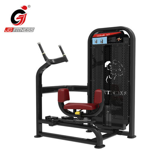 【塑形器械】6635坐式转体训练器商用健身房力量器械坐式转体腰腹综合训练器械 商品图1