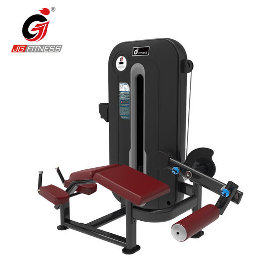【塑形器械】E6837卧式曲腿健身房商用室内力量坐式伸曲腿俯卧曲腿腿部训练 商品图1