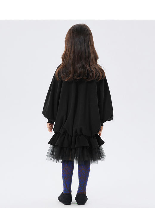 江南布衣童  22年秋款  全棉时尚卫衣式长袖连衣裙  1M8G10640 商品图5