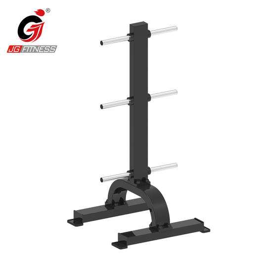 【塑形器械】1601杠铃片架家用商用收纳管理架固定杠铃片放置架树型杠铃片车 商品图0