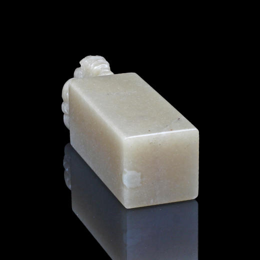 孤品012873:老性丹东石貔貅钮大方章-3.9*3.8*13.7cm 商品图4