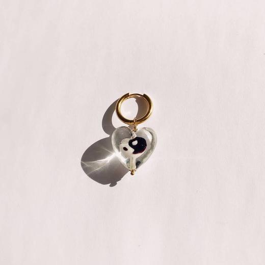 北京仓｜Ninfa-Balance Heart-太极阴阳 耳环（单只）［葡萄牙设计师］ 商品图1