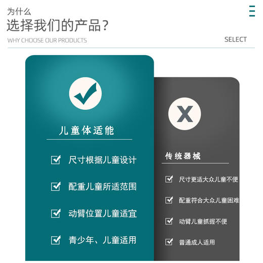 【塑形器械】牵引下拉训练器儿童体适能家用商用举肩训练器综合力量器械健身房 商品图3