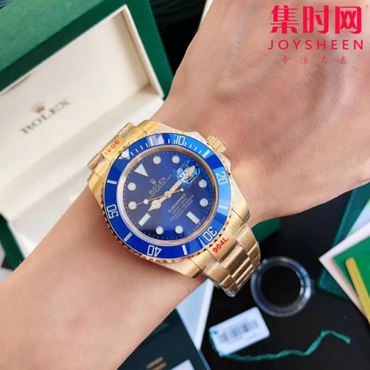 新到货！劳力士升级版全金蓝水鬼 潜水表
搭载进口西铁城 商品图7