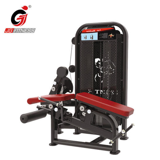 【塑形器械】6664伸腿卧曲一体机多种功能坐卧式腿部肌肉力量器械健身房两用机 商品图1