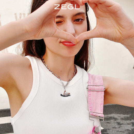 ZEGL设计师自定饰系列DIY项链女小众人造珍珠拼接锁骨链配饰套装 商品图6